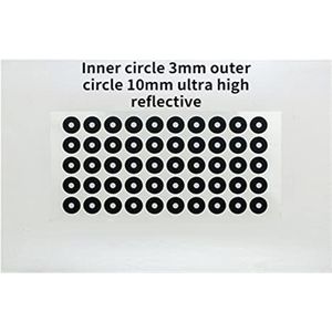 Scanning Marking Dots 3D -scanner Markeringspunten Meter Point Identificeer label stip positioneringsdoelen diffuse reflectiemarkers Binnenmarkeringspunt Meetpunt Markering(2)