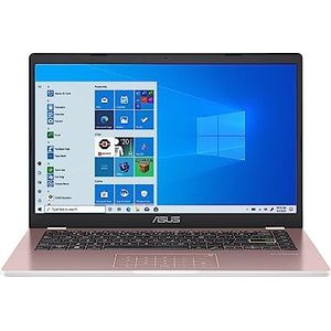ASUS E410 Intel Celeron N4020 4GB 128GB eMMC 14 inch HD LED Win 10 Laptop (roze)