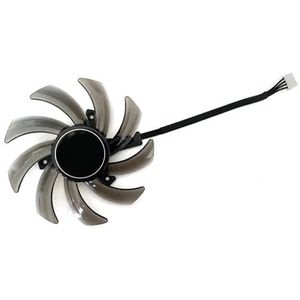 RTX 2060 GPU-koelventilator 85 mm 4-polig, ondersteunt Dual RTX 2070 2060 grafische kaarten (bruin)