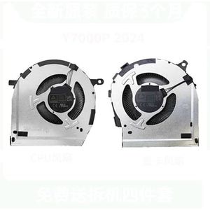 CPU-ventilator/GPU-ventilator voor Lenovo voor Legion 5 16IRX9 83DG Y7000P IRX9 2024 jaar(CPU And GPU Fan)