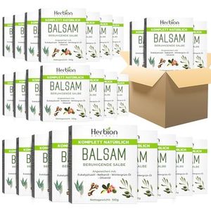 Herbion Naturals Balsem, 100 g - Natuurlijke kalmerende Zalf met kalmerende Dampen (Pack van 24)