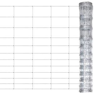 CBLDF Tuinhek verzinkt staal 50 m 150 cm zilver