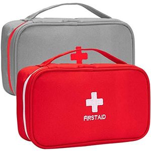 Ehbo-kit, ZUZER 2 stks Kleine Emergency Medische Lege Zak Medische Pouch Emergency Kit Bag Travel Survival Kit Voor Indoor Outdoor Camping