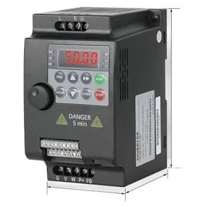 Frequentieomvormer, 220 380 0,75/1,5/2,2/4/5,5 kW for frequentieregelaar, 3-fase snelheidsregelaar, omvormer, motor, VFD-omvormer(0.75KW 220V 1PH-3PH)
