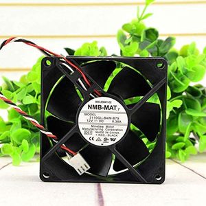 Original 3845 3825 FOR NMB 3110GL-B4W-B79 DC12V 0.38A Switch 3-wire cooling Fan