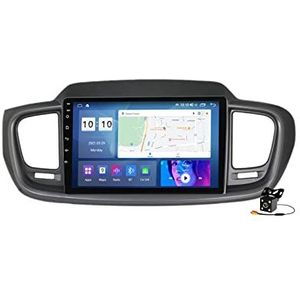 Android 14 autoradio radio voor K-IA Sorento 2014-2017 GPS Navigatie 9-inch touchscreen MP5 mediaspeler video ontvanger met WiFi 4G DSP CarPlay,M6pro plus,4+64GB