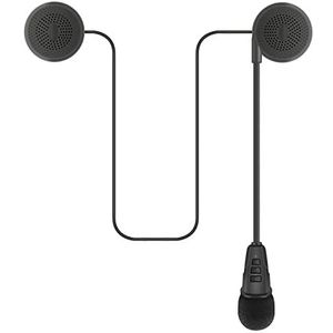 OBEST Motorfietshelm Bluetooth 5.0 voor motorhoofdtelefoon, handsfree, draadloos, muziekluidsprekers, oproepbediening, microfoons, anti-interferentie hoofdtelefoon, wordt aangesloten op 2 mobiele