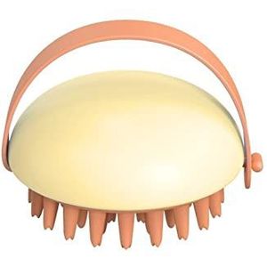 DieffematicSZ kam Handheld Silicone Scalp Shampoo Massage Brush Washing Shower Hair Massager Clean Brush Bath Shower Hair Cleaning Brush Comb (Color : Sar?)