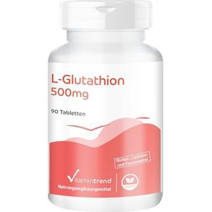 L-Glutathion 500mg - verlaagd - 90 tabletten - veganistisch | Vitamintrend®
