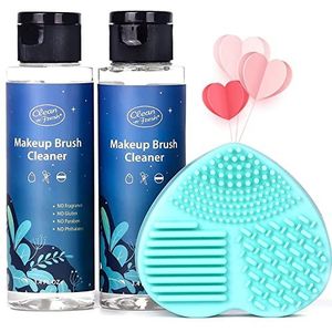 Plantaardige organische make-upborstel reinigingsset voor borstels