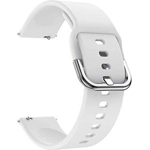 LUGEMA Smartwatch Accessory 22mm Silicone Strap Is Used Compatible With Smartwatch DT78 L9 L13 Wearable Wristwatch Strap (Color : White, Size : 22mm)