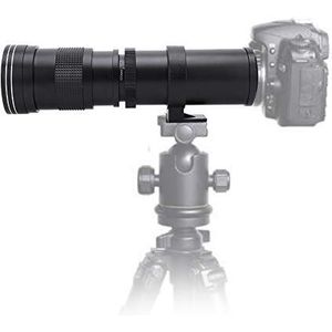420-800 mm/16.54-31.50 inch telezoomlens F/8.3-16 diafragma SLR-camera Handmatige telezoomlens -vattingadapter Ringfotografie Lens voor voor voor