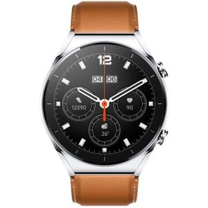 Xiaomi Watch S1 Smartwatch aus Edelstahl & Saphirglas (1,43"" AMOLED HD; 117 Trainingsmodi; Überwachung von SpO2, Herzfrequenz & Schlaf; Bluetooth; NFC; GPS, 5ATM, bis zu 12 Tage Akku, Alexa) Silber