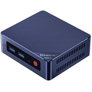 Beelink Mini S13 Mini-pc, mini-computer met Twin Lake-N150, 16 GB SO-DIMM DDR4 +500 GB M.2 2280 SATA3 SSD, WIFI6, Dual HDMI, Dual Screen Display, 1000 Mbps, BT 5.2