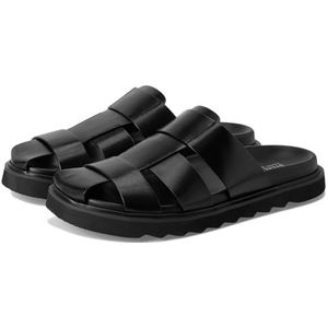 Steve Madden Bandera sandaal voor heren, Zwart, 41 EU