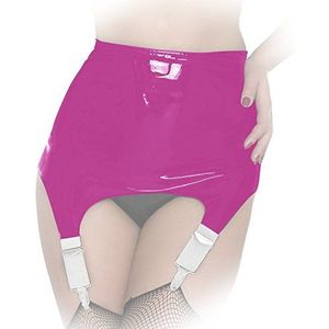 Insistline - Brede Datex jarretelgordel in retro look roze - Gr. S