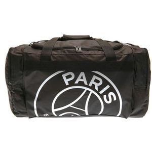 Paris Saint Germain FC React draagtas, zwart/zilver, draagtas voor sport, Zwart/Zilver, Draagtas voor sport