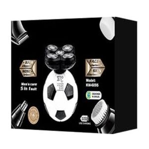 - Mild en niet-irriterend voor de poriën Creative Soccer - Elektrisch Scheerapparaat In De Vorm Van Een Voetbal For Mannen - Draagbaar Scheerapparaat For Dagelijks Gebruik, Nat En Droog - Kan als cade