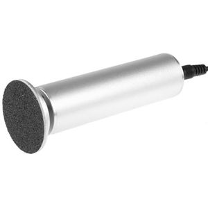 Elektrische eeltverwijderaar met reservepads, voetverzorging, eeltverwijdering voor pedicure en voetvijl, eeltverwijderaar (zilver)