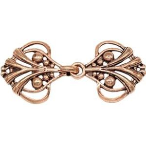 Shirt Cinch Swirl Clip Cape Clips, Cardigan Clips Pak van 3 Kristal Vintage Multicolor(E)