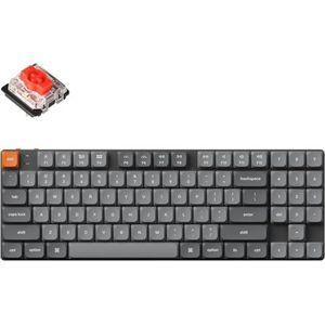 Keychron - K13 Max - Draadloos Mechanisch Toetsenbord - RGB - Gateron Red - QMK/VIA Programmeerbaar