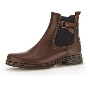 Gabor Chelsea boots voor dames, uitneembaar voetbed, beste pasvorm, Zadel 36, 35 EU