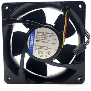 Original papst 4114N/37HPR 24V 4-wire speed regulation 120 * 120 * 38 chassis equipment fan