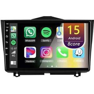 Android Radio voor Lada Granta 2018-2019, 9 inch Touchscreen Autoradio met Wireless CarPlay Android Auto Bluetooth WIFI(8Core(6+128GB))