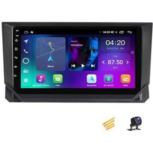 ZARAPLUS Android 13 Autoradio MP5-Speler Met Navigatie 9-inch multimediasysteem Voor Seat Ibiza 2017~2020 Touchscreen Car Stereo Voor 4G/WIFI/FM RDS/SWC/DSP/Android Auto/Carplay,NF1