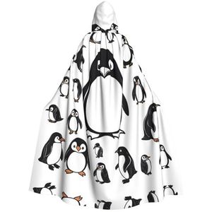 SSIMOO Leuke pinguïn prachtige vampiermantel voor rollenspel, gemaakt voor onvergetelijke Halloween-momenten en meer