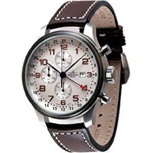 Zeno-Watch Mannenhorloge - OS Retro Chronograph GMT - 8753TVDGMT-f2