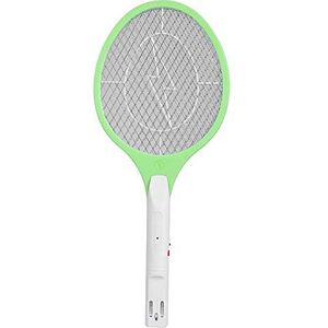 Muggen Elektrische Mosquito Elektrische Muggen Mop Sneeuwvanger Oplaadbare Racket Killer voor Thuis/Kantoor (Groen)