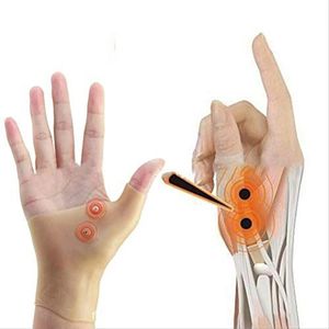 Laddup Artritis handschoen, magnetische therapiehandschoenen, gelpols, voor duimartritis, carpaal tunnel, peesontsteking voor mannen en vrouwen