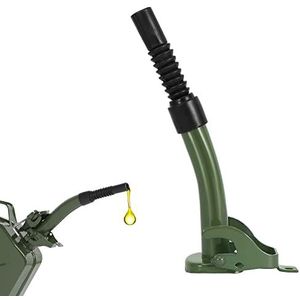 Tuit jerrycan van metaal, reservejerrycan, schenktuit, tankaansluitingen, brandstofjerrycan, uitlaatpijp, voor metalen jerrycan van 5, 10 en 20 liter