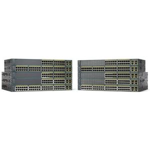Cisco Catalyst WS-C2960+48PST-S network switch Managed L2 Fast Ethernet (10/100) Power over Ethernet (PoE) Black