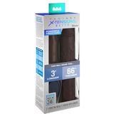 FANTASY X- TENSIONS - PIPEDREAMS SLEEVE 22,86 CM + 7,62 CM PLUG REMOTE BROWN