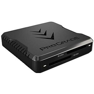 ProGrade Digital - Geheugenkaartlezer - USB 3.2 Gen 2 - Dual-Slot - Zwart