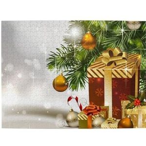 Merry Christmas Print Jigsaw Puzzel 500 Stuks Houten Puzzel Geschenken Voor Volwassen Familie Bruiloft Afstuderen Gift Verticale Versie
