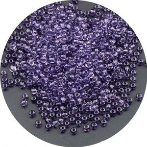 2/3/4 mm transparant glas rocailles kleurrijke ronde spacer kralen voor doe-het-zelf sieraden armband maken accessoires-diep paars 19-2 mm 27000 stuks