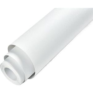 Keuken oliebestendige film PVC effen kleur zelfklevend vinylbehang waterdichte film doe-het-zelf renovatie oliebestendige muurstickers keukenkast thuis stickers voor keuken aanrecht (macaron wit, 90