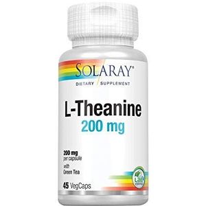 Solaray L-Theanine 200mg, 30 Vcaps