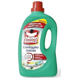 Omino Bianco Sanftes Bleichmittel Weißer Moschus oder Breza Marina 2 l, 2000 ml