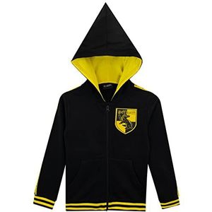 Harry Potter Kinderen Hufflepuff Hoodie met puntige kapZwart 128