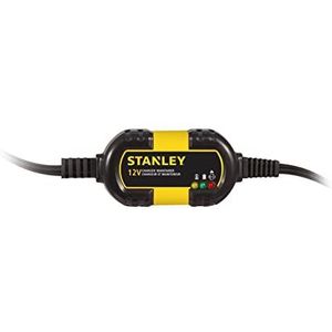 STANLEY BM1S volledig Automatische 1 Ampère 12V Batterijlader/Maintainer met Kabelklemmen