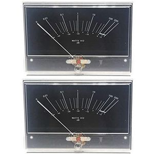 2 stks M-5000R HIFI Koorts Versterker VU Panel DB Niveau Meter Eindversterker