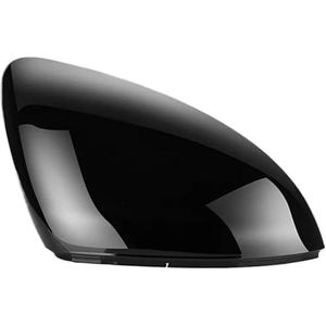 Afdekkingen Autospiegels 1 Paar Voor Vw Voor Golf 7 Voor MK7 Voor MK7.5 Voor Touran L Achteruitkijkspiegel Behuizing Caps Auto Onderdelen Spiegelkappen Zijportieren (Color : Black-Right)