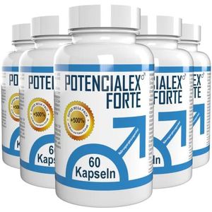 Potencialex Forte 300 capsules (5x 60 capsules) - pak van 5