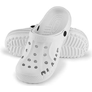 ESTRO Klompen Heren Tuinklompen Dames - Unisex Sanitaire Klompen Dames Tuinschoenen Gom Schoenen Zomer Heren A78 (39, Wit)
