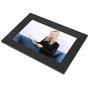 Digitale Fotolijst, 8 Inch Wifi-fotolijst 1280x800 Wandmontage IPS Touchscreen Buiten (EU-stekker)