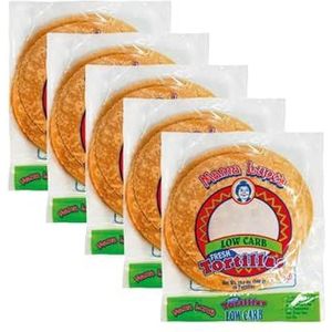 Mama Lupe's - Tortilla Wraps - 5 Stuks - 50 x 36g- Perfect voor een koolhydraatarme lunch of diner